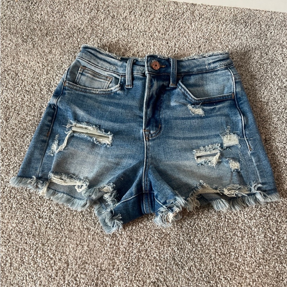 Jean Shorts vervet denim ultra high xs